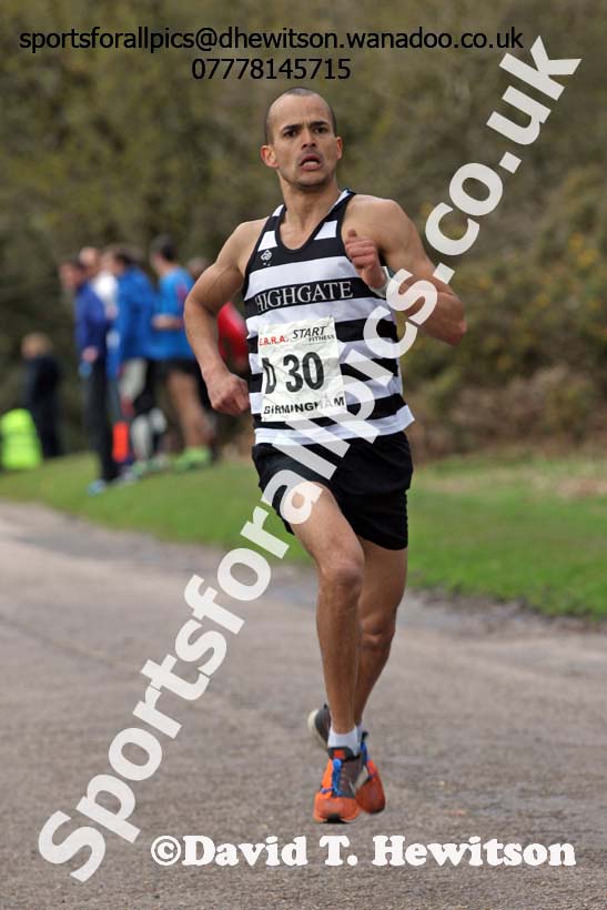 Senior mens English National 12 Stage Road Relay, 2016 English National 12 and 6 Stage Road Relays, Sutton Coldfield, Birmingham. Photo: David T. Hewitson/Sports for All Pics